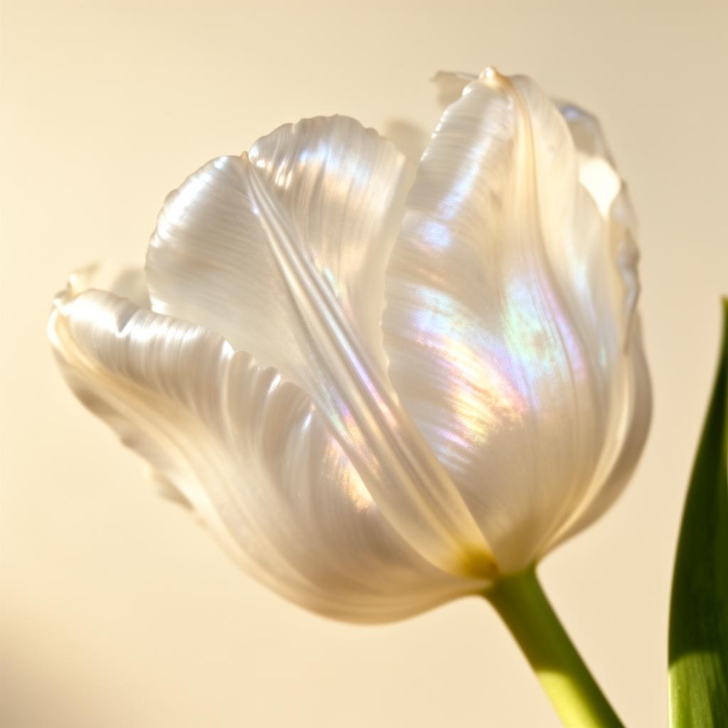 Flor iridiscente